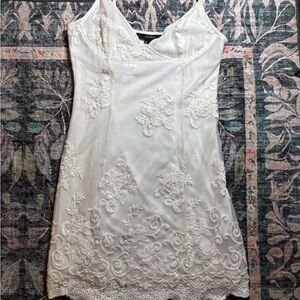 Forever 21 white lace dress